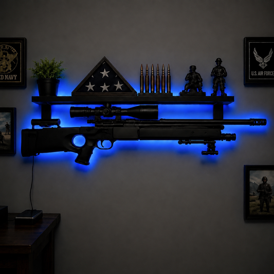 Frontline LED Gun Shelf