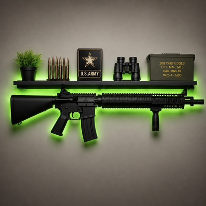 Frontline LED Gun Shelf