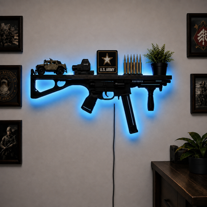 Frontline LED Gun Shelf