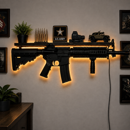 Frontline LED Gun Shelf