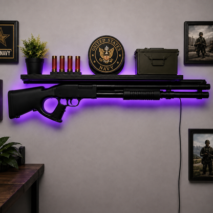 Frontline LED Gun Shelf
